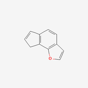 molecular formula C11H8O B13962490 8H-Indeno[4,5-B]furan CAS No. 4934-00-3