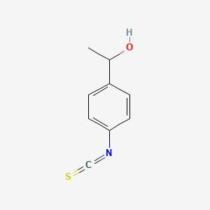 molecular formula C9H9NOS B13962673 1-(4-Isothiocyanatophenyl)ethan-1-ol CAS No. 352439-92-0