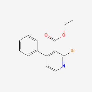 2-Bromo-4-phenyl-nicotinic acid ethyl ester