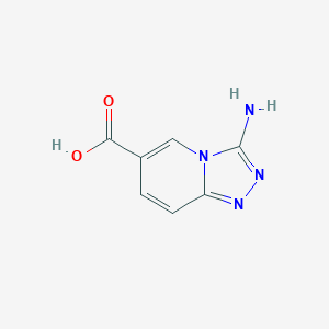 3-Amino[1,2,4]triazolo[4,3-a]pyridine-6-carboxylic acid