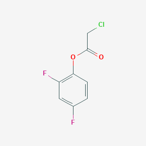 molecular formula C8H5ClF2O2 B1396354 2,4-Difluorophenyl 2-chloroacetate CAS No. 1312137-54-4