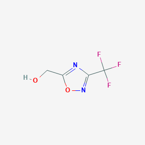 [3-(Trifluoromethyl)-1,2,4-oxadiazol-5-yl]methanol