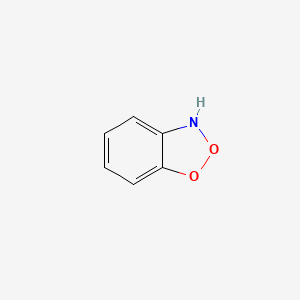 molecular formula C6H5NO2 B13963649 Benzodioxazole CAS No. 332083-11-1