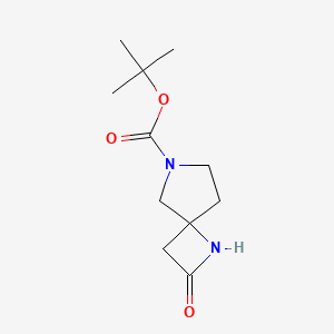 molecular formula C11H18N2O3 B13963751 tert-Butyl 2-oxo-1,6-diazaspiro[3.4]octane-6-carboxylate 