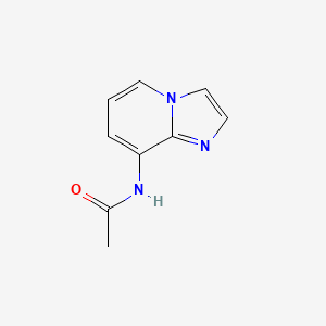 molecular formula C9H9N3O B13963829 N-(imidazo[1,2-a]pyridin-8-yl)acetamide 
