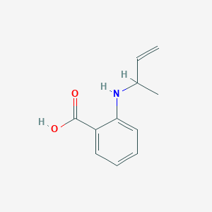 molecular formula C11H13NO2 B13963836 2-(But-3-en-2-ylamino)benzoic acid 