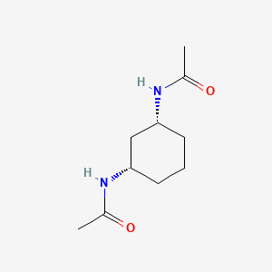 molecular formula C10H18N2O2 B13963889 cis-1,3-Diacetamidocyclohexane CAS No. 32189-20-1