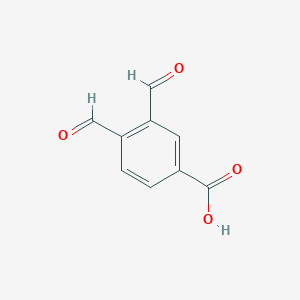 molecular formula C9H6O4 B13963968 3,4-diformylbenzoic Acid 