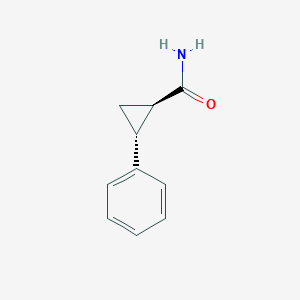 molecular formula C10H11NO B13964006 trans-2-Phenyl-1-cyclopropanecarboxamide CAS No. 939-88-8