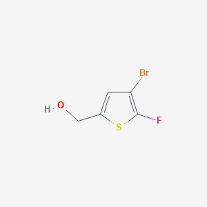molecular formula C5H4BrFOS B13964111 4-Bromo-5-fluoro-2-thiophenemethanol 