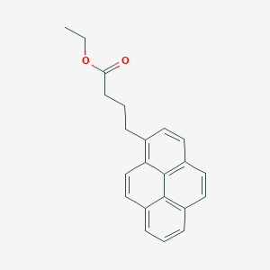 molecular formula C22H20O2 B13964377 Ethyl 4-(pyren-1-yl)butanoate CAS No. 59275-39-7