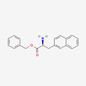 molecular formula C20H19NO2 B13964414 Benzyl (S)-2-amino-3-(naphthalen-2-yl)propanoate 