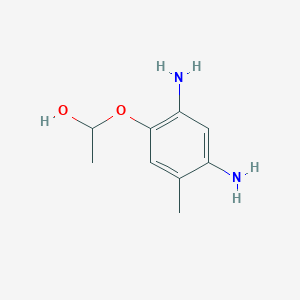 molecular formula C9H14N2O2 B139645 2,4-Diamino-5-methylphenoxyethanol CAS No. 141614-05-3