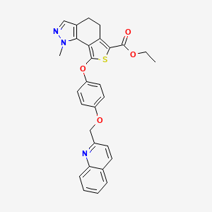 molecular formula C29H25N3O4S B13964511 Osteoblast differentiation inducer 