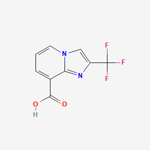 2-(Trifluoromethyl)imidazo[1,2-a]pyridine-8-carboxylic acid