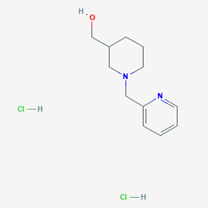 [1-(Pyridin-2-ylmethyl)piperidin-3-yl]methanol dihydrochloride