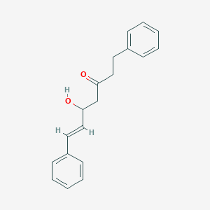 molecular formula C19H20O2 B139649 5-羟基-1,7-二苯基-6-庚烯-3-酮 CAS No. 87095-74-7