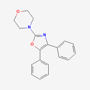 molecular formula C19H18N2O2 B13965058 2-Morpholino-4,5-diphenyloxazole CAS No. 20503-74-6