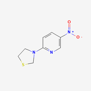 3-(5-Nitropyridin-2-yl)thiazolidine