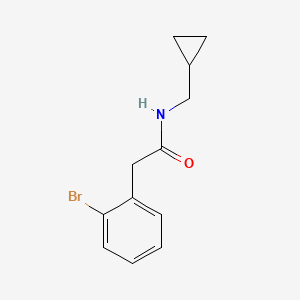 2-(2-bromophenyl)-N-(cyclopropylmethyl)acetamide