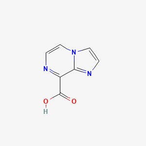 Imidazo[1,2-a]pyrazine-8-carboxylic acid