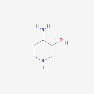 molecular formula C5H12N2O B1396542 4-Amino-3-hydroxypiperidine CAS No. 1391004-19-5