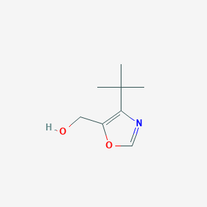 molecular formula C8H13NO2 B13965455 (4-(Tert-butyl)oxazol-5-yl)methanol 