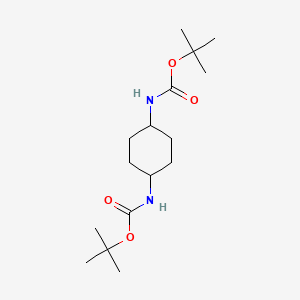 tert-butyl N-(4-{[(tert-butoxy)carbonyl]amino}cyclohexyl)carbamate