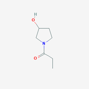 1-(3-Hydroxypyrrolidin-1-yl)propan-1-one