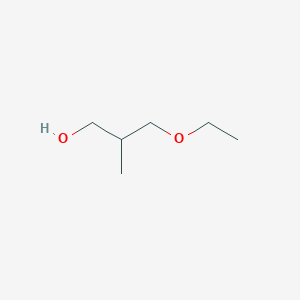 molecular formula C6H14O2 B1396554 3-Ethoxy-2-methyl-1-propanol CAS No. 53892-30-1