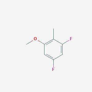 molecular formula C8H8F2O B1396565 3,5-Difluoro-2-methylanisole CAS No. 1806332-01-3