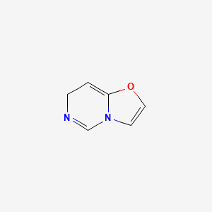 molecular formula C6H6N2O B13965679 7H-Oxazolo[3,2-C]pyrimidine CAS No. 40369-39-9