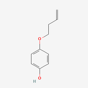 molecular formula C10H12O2 B1396575 4-(But-3-enyloxy)phenol CAS No. 118909-86-7