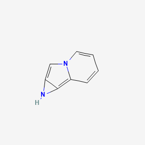 molecular formula C8H6N2 B13965940 1H-Azireno[2,3-a]indolizine CAS No. 245447-88-5
