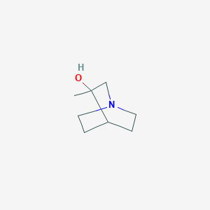 molecular formula C8H15NO B1396605 3-Methylquinuclidin-3-ol CAS No. 16283-66-2