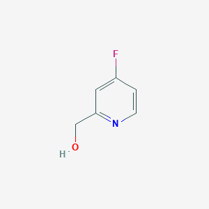molecular formula C6H6FNO B1396608 (4-Fluoropyridin-2-yl)methanol CAS No. 1222556-87-7
