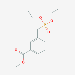 molecular formula C13H19O5P B1396614 methyl 3-[(diethoxyphosphoryl)methyl]benzoate CAS No. 96534-02-0