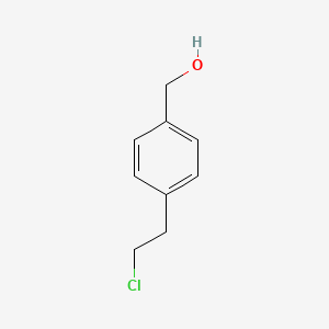 [4-(2-Chloroethyl)phenyl]methanol