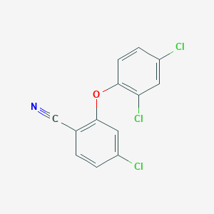 4-Chloro-2-(2,4-dichlorophenoxy)benzonitrile