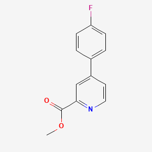 4-(4-Fluoro-phenyl)-pyridine-2-carboxylic acid methyl ester