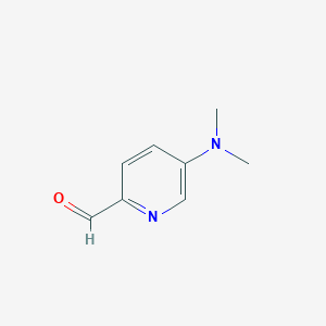 molecular formula C8H10N2O B1396642 5-(Dimethylamino)pyridine-2-carbaldehyde CAS No. 31191-06-7