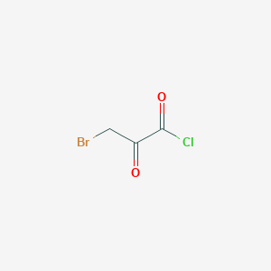 molecular formula C3H2BrClO2 B1396646 3-Bromo-2-oxopropanoyl chloride CAS No. 75261-25-5