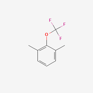 molecular formula C9H9F3O B1396681 1,3-Dimethyl-2-(trifluoromethoxy)benzene CAS No. 1404195-04-5