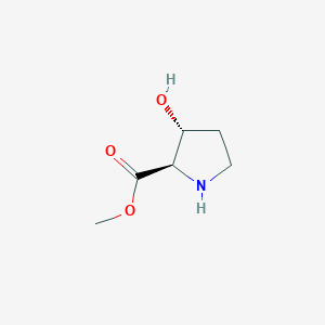 (2R,3R)-methyl 3-hydroxypyrrolidine-2-carboxylate