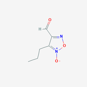 3-Propyl-4-furoxancarbaldehyde