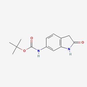 tert-butyl N-(2-oxo-2,3-dihydro-1H-indol-6-yl)carbamate