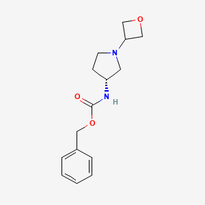 (R)-Benzyl 1-(oxetan-3-yl)pyrrolidin-3-ylcarbamate