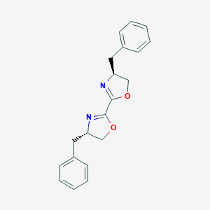 molecular formula C20H20N2O2 B139671 2,2'-Bis[(4S)-4-benzyl-2-oxazoline] CAS No. 133463-88-4