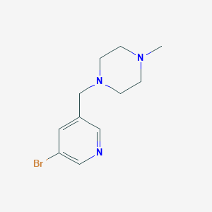 1-((5-Bromopyridin-3-yl)methyl)-4-methylpiperazine