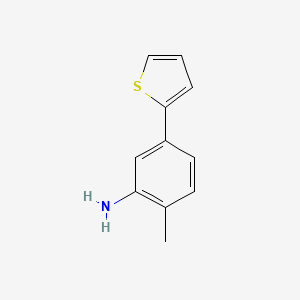 2-Methyl-5-(thiophen-2-YL)aniline